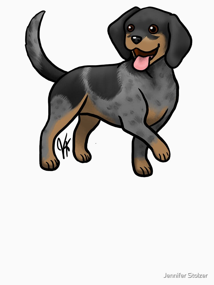 Beagle - Blue Tick by Jennifer Stolzer