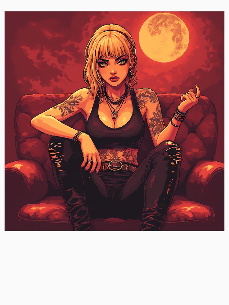 Retro cool Beautiful Girl by pexoboy
