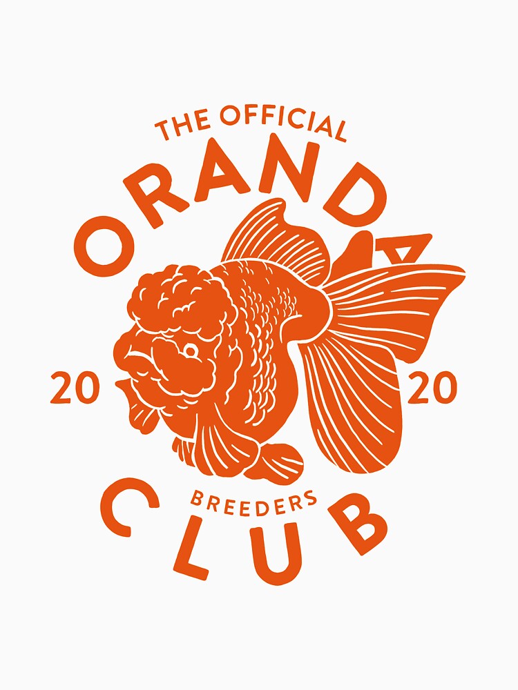 Oranda, Breeders Club, Goldfish, Goldfish Keeping, Text Design by Scout& Golden