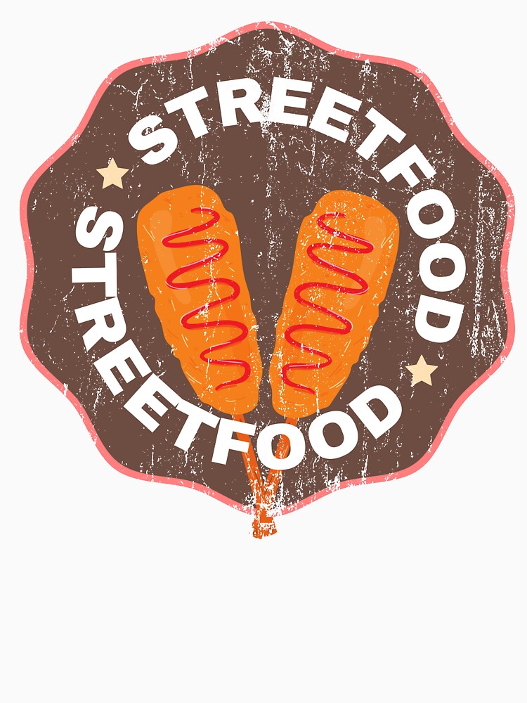 Street Food Lover – Vintage Street Food Enthusiast Retro Foodie Design by Gawii
