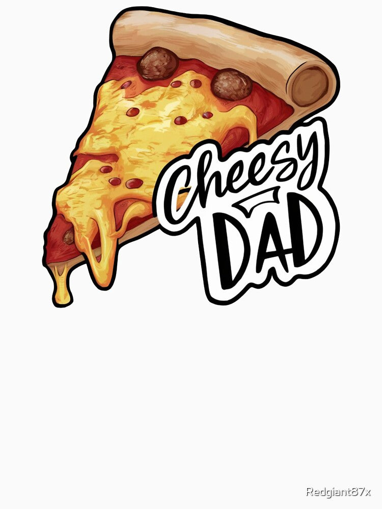 Cheesy Dad Joke Slice of Pizza by Redgiant87x