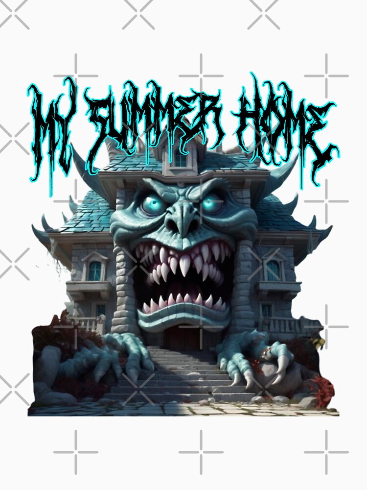 Creepy Scary Funny Monster House "My Summer Home" by EmeraldCauldren