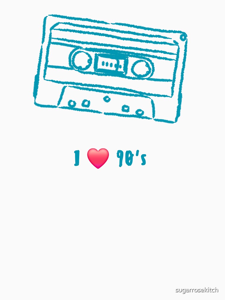 I love 90s cassette by sugarrosekitch
