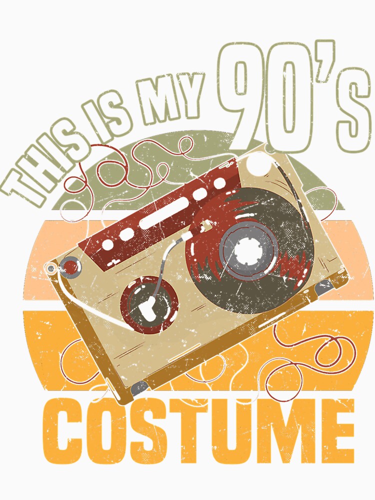 This Is My 90S Costume 90S Gift by antuanequnisha