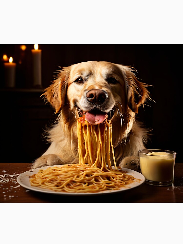 Mein Hund, wenn er ein neues Gericht entdeckt! by Collection de trésors