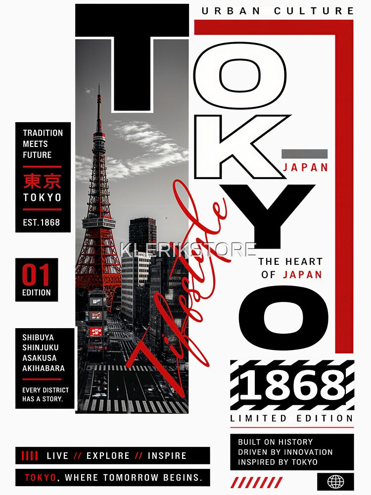 Tokyo Urban Culture Lifestyle Streetwear by KLERIKSTORE