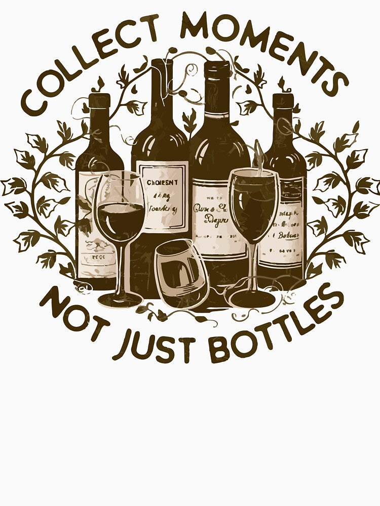 Collect Moments Not Just Bottles by WineandWear