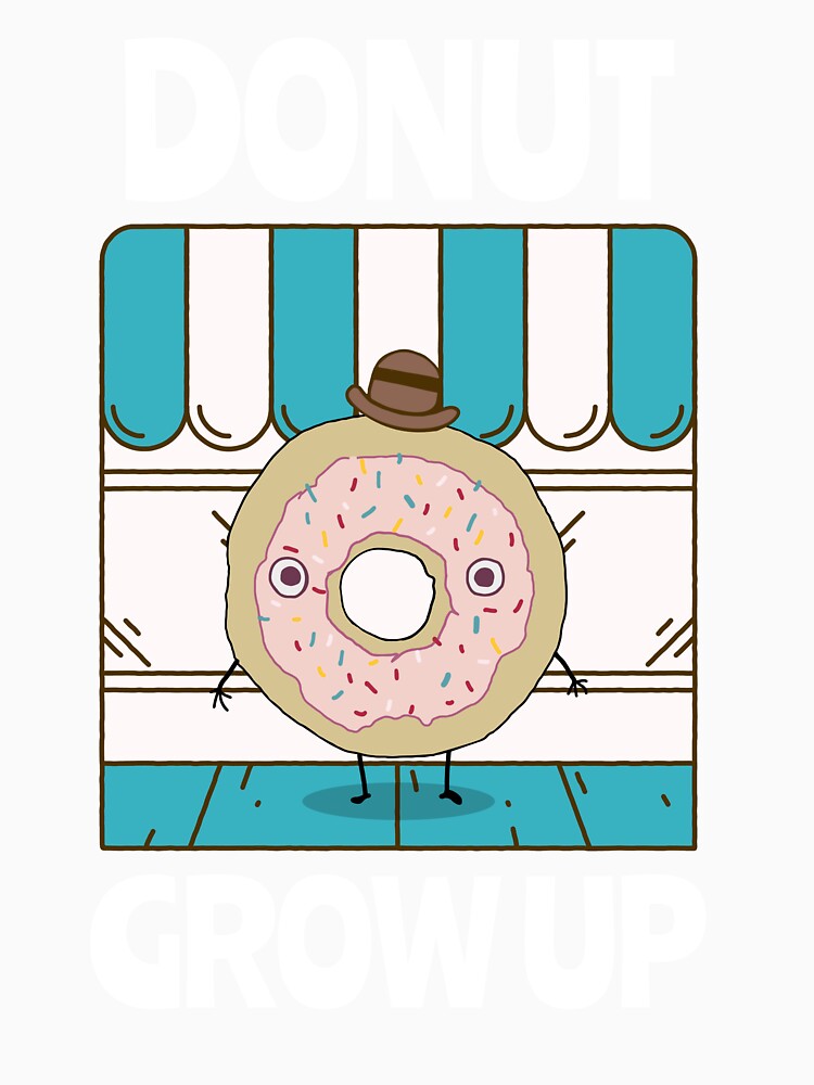 Donut Grow Up Donut Resist Donut Judge Cute Donut Economics by StudioTVDinners