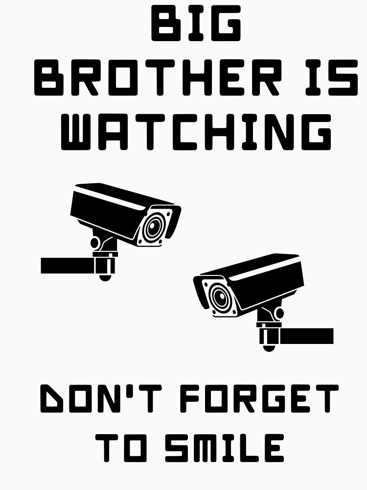 Big Brother is Watching - Dont forget to smile by HobbiesAndFun
