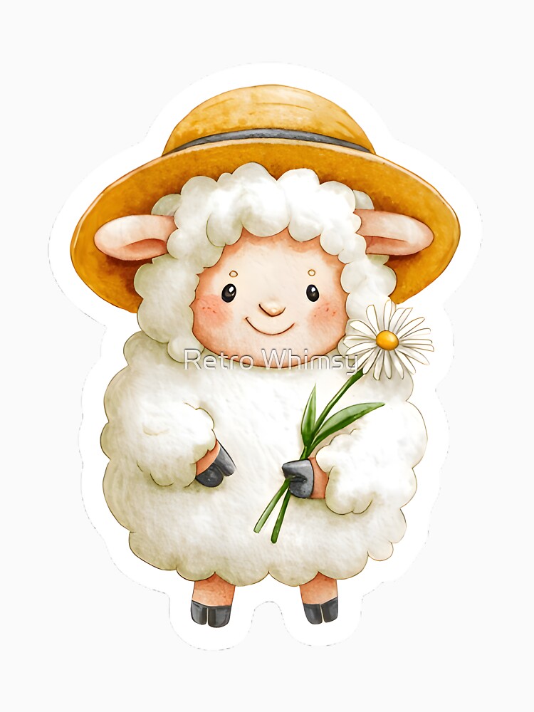 Stylish Sheep by Retro Whimsy