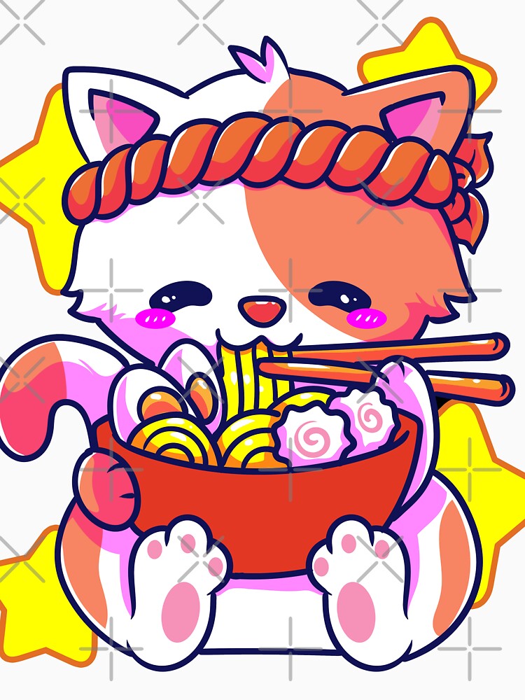 Anime Cat Kawaii Japanese stuff Anime Clothing by Hananiah Merch