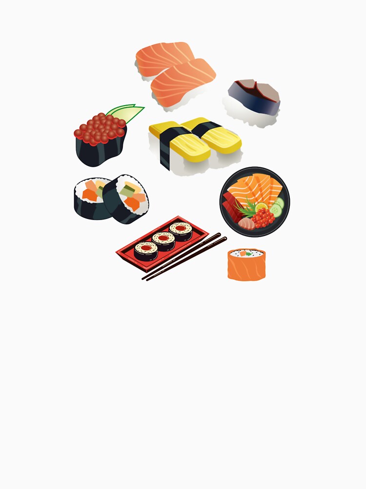 Sushi Foodie by VJKTees