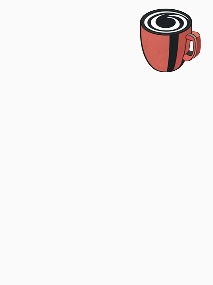 Red Cup of Black Coffee Illustration | Coffee Lovers Cup Illustration by Time4Coffee