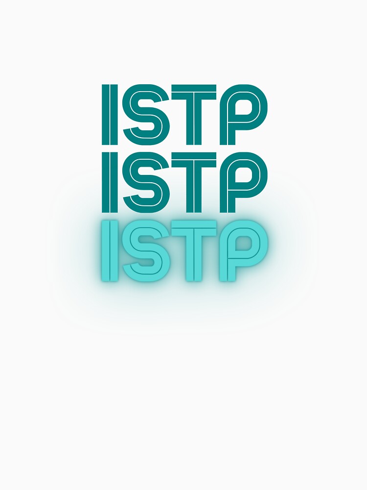 ISTP Personality Type Art. MBTI Art. ISTP Gift. MBTI Gift by PartiesPersonal