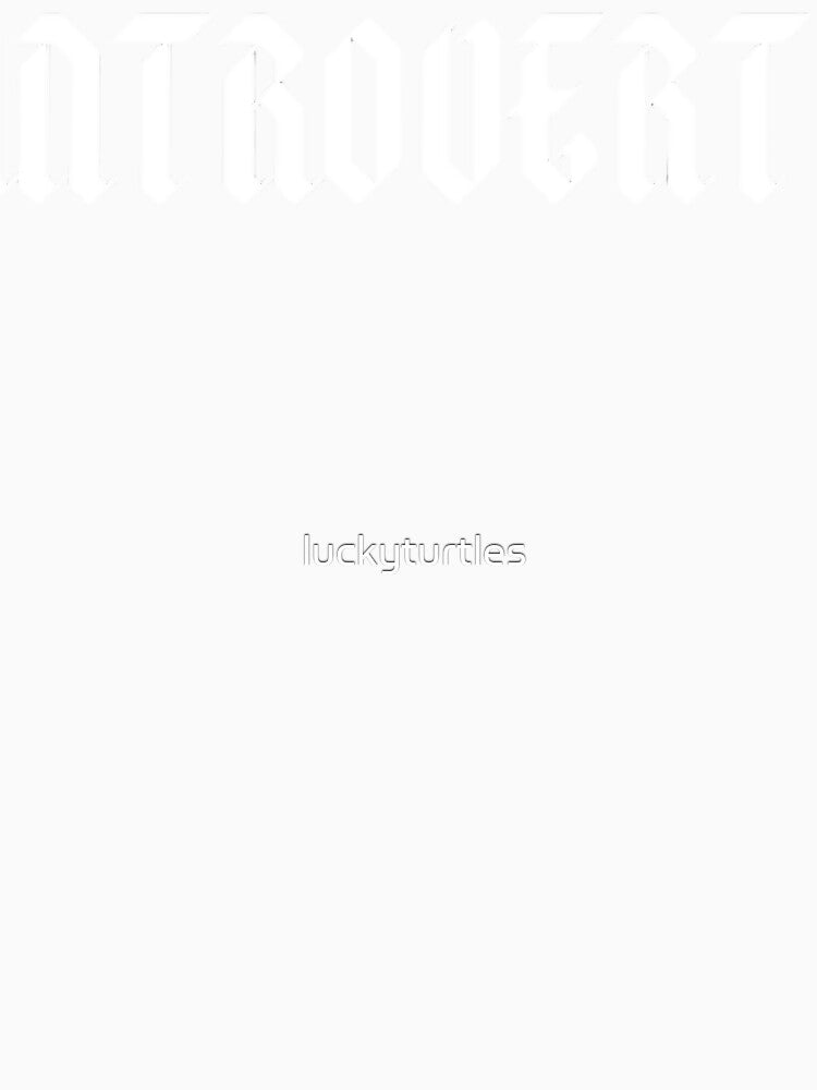Introvert by luckyturtles