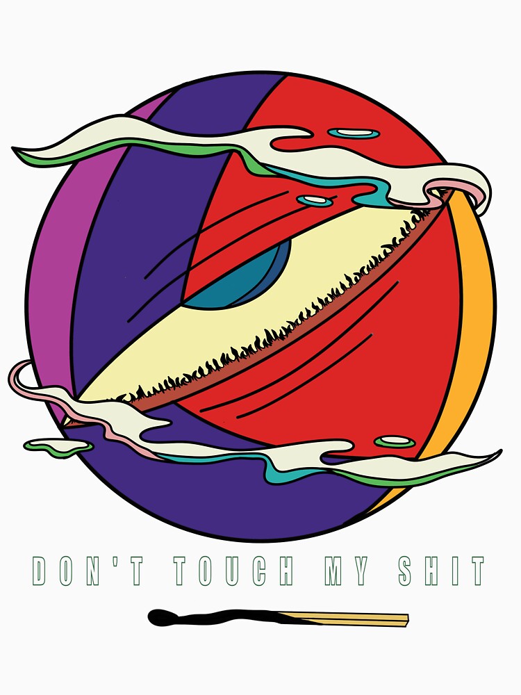 buy men's t-shirt Don’t touch my shit by MAD-DAM