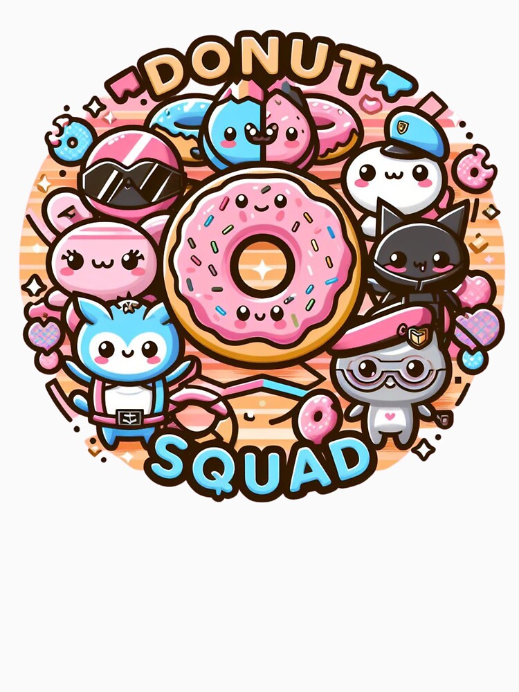 Donut Squad Cute Donut Sprinkle Lover by haitrieuic96