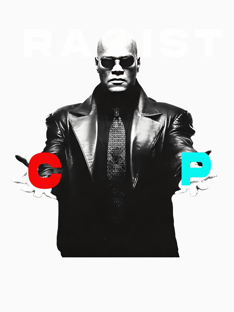 Raci.st Unisex Red (C) Or Blue (P) Pill Morpheus Matrix Meme by CMSenseiStore