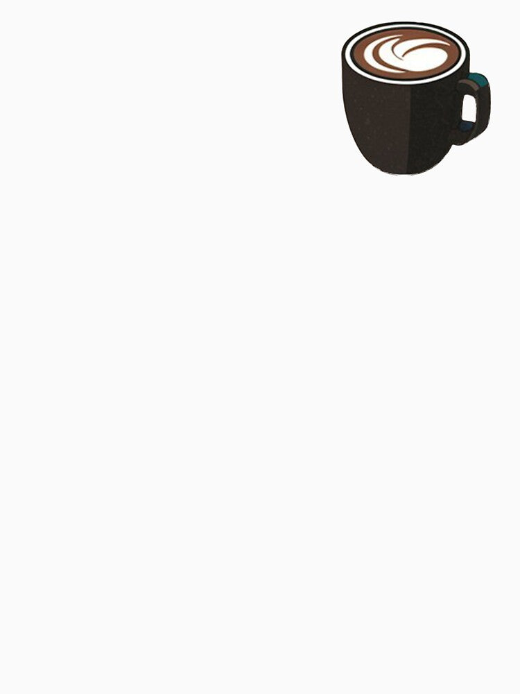 Black Cup of Dark Coffee Illustration | Coffee Lovers Cup Illustration by Time4Coffee