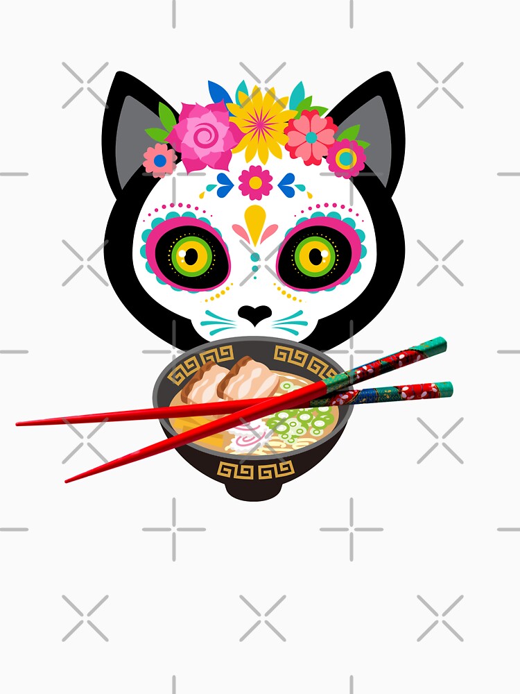 Kawaii Cat skull design by AGDesignstore