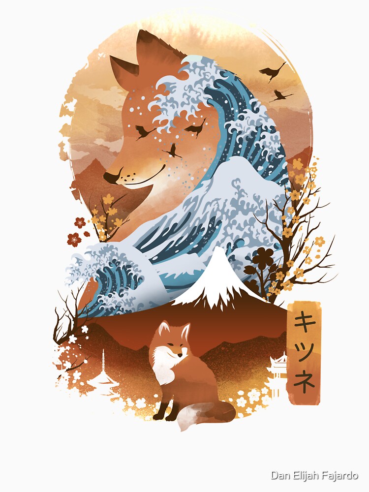 Kitsune Landscape by Dan Elijah Fajardo