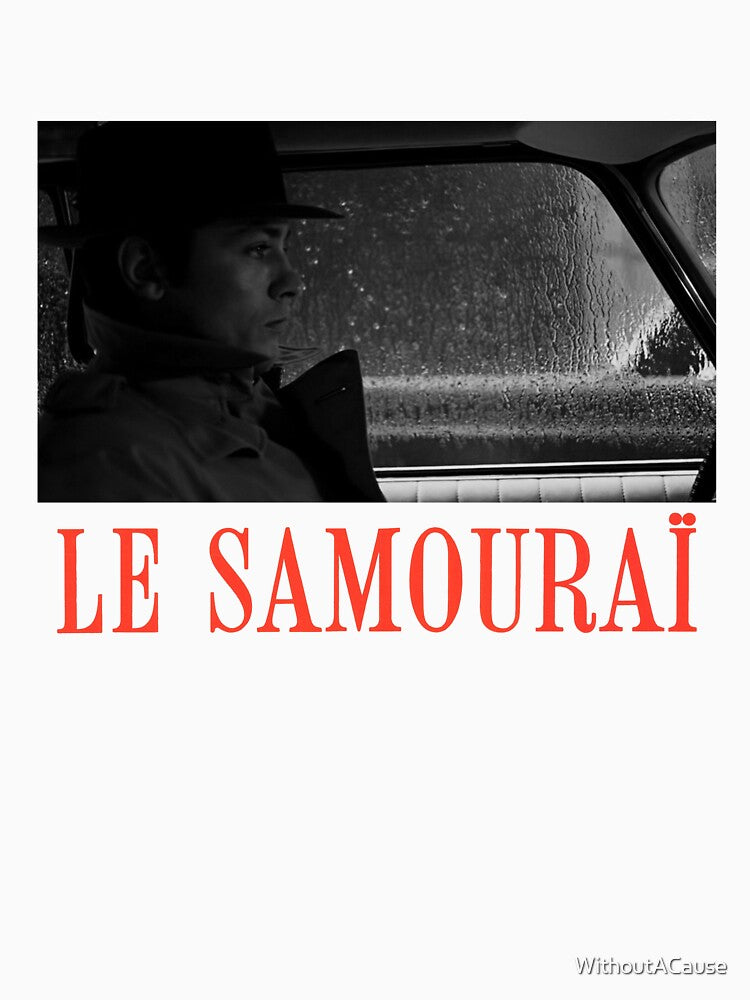 Le Samourai - T-Shirt - Alain Delon - Neo-Noir Classic by WithoutACause