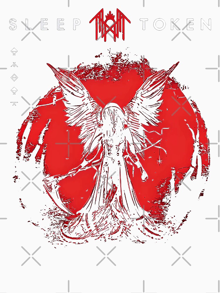 Grim Angel Sleep Token Band Logo Merchandise by cheryrench