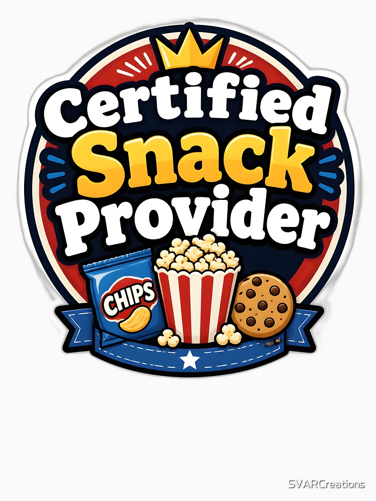 Certified Snack Provider Dad Shirt by SVARCreations