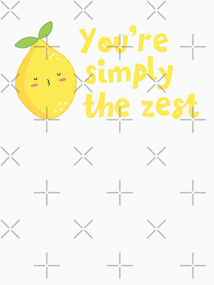 Simply the zest lemon kawaii design by high5doodle