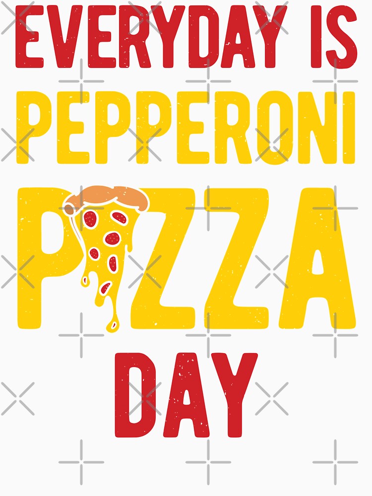 Funny Pepperoni Pizza by artworkbyrihen