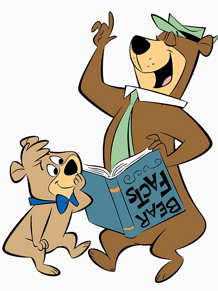 Picnic Bear Food with Movie Vintage Cartoon by ExistenceFletc