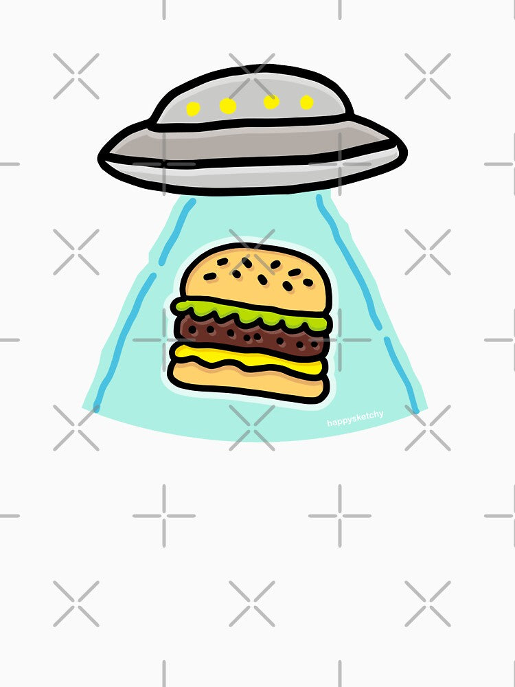 Hamburger abduction by happysketchy