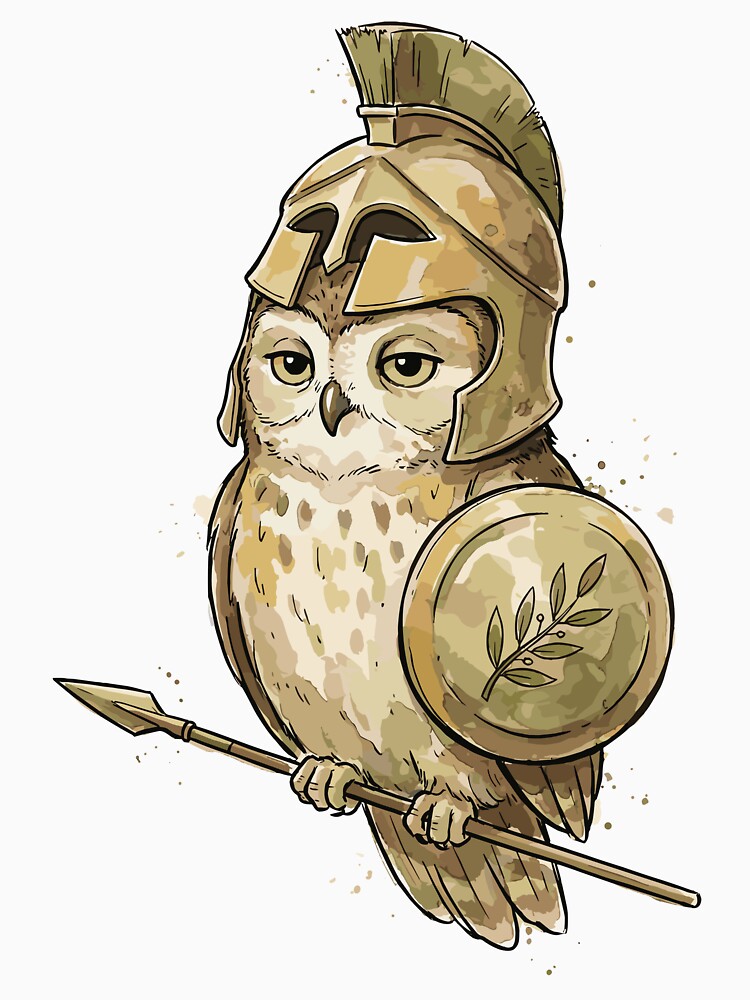 Greek Mythology: Athena the Wise Owl by bapupa