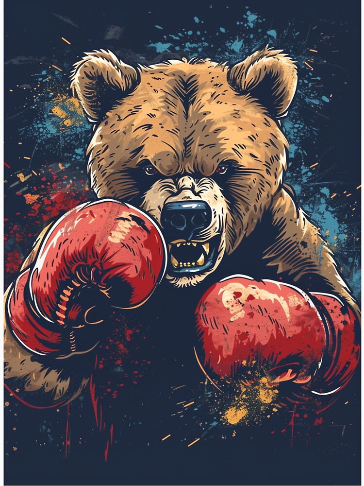 The Winner: Panda Boxer - Humorous and Cute Sports Illustration by griffinequals0c