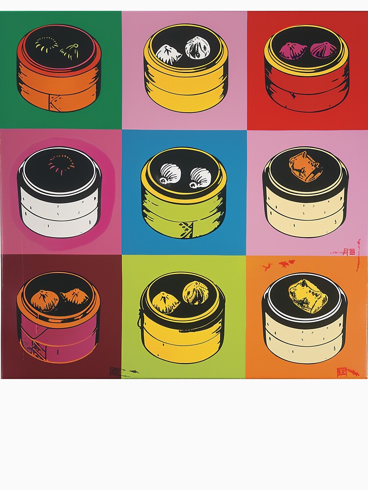 Dim Sum Pop Art 4 by AstroRisq
