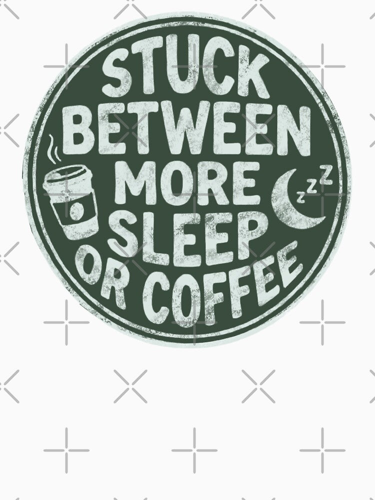 Stuck Between More Sleep or Coffee Zzz by Milasneeze