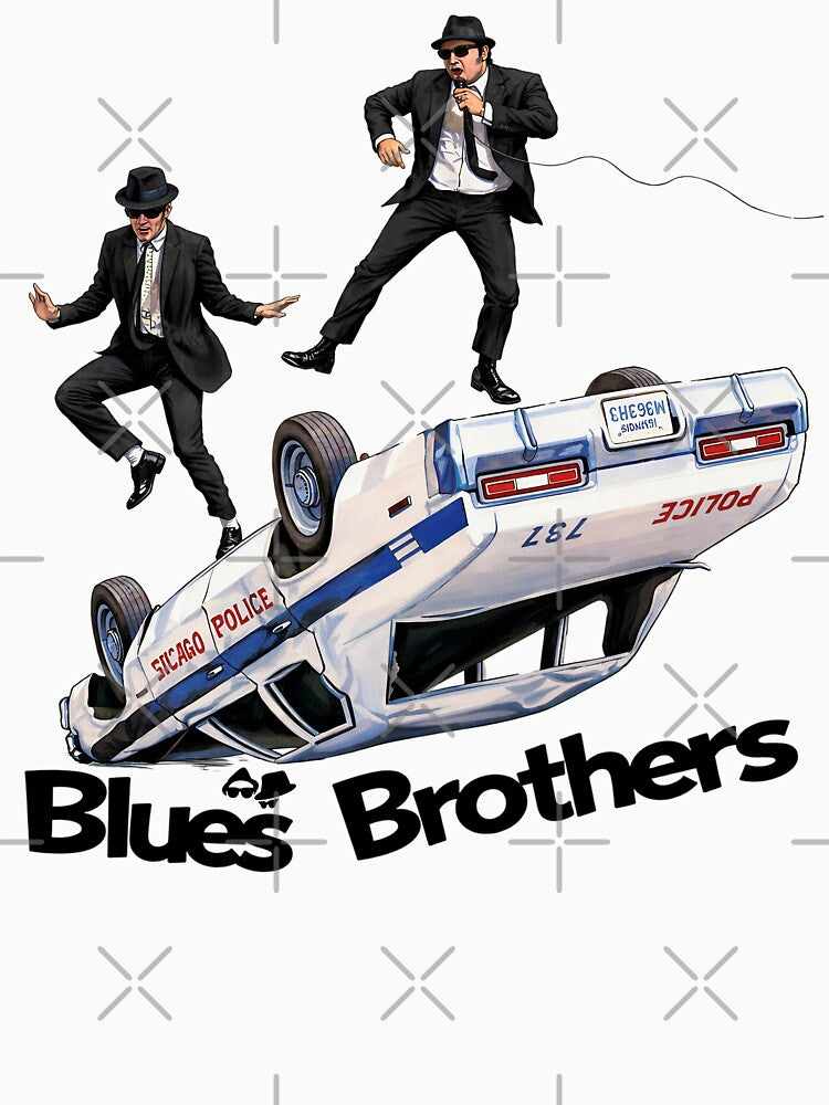 The Blues Brothers Cop Car by darklordpug