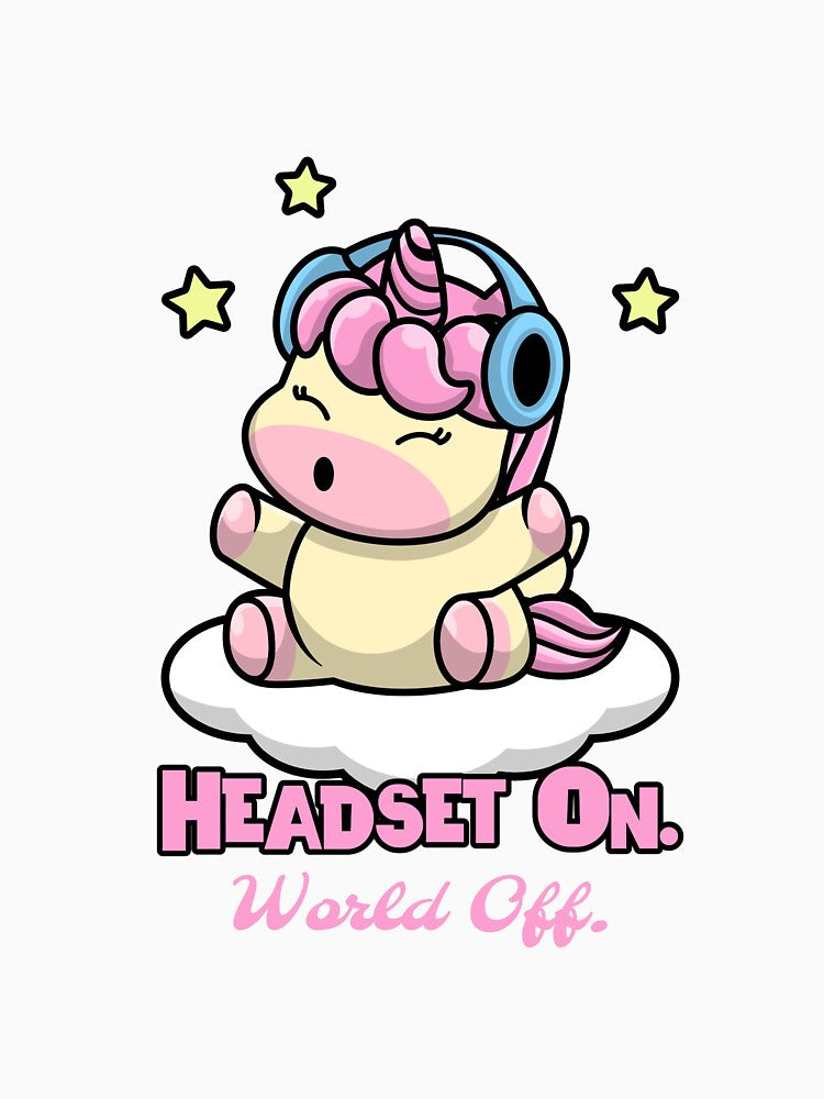 Headset On. World Off. by CharsTeeParty
