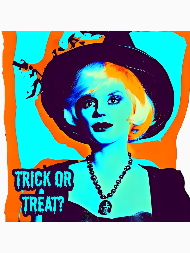 Trick or Treat? Halloween Pop Art Style by OzzFrequency