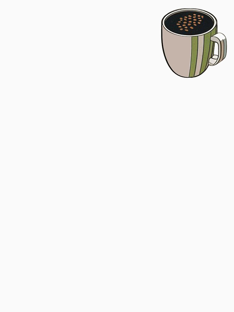 Cup of Dark Coffee Illustration | Coffee Lovers Cup Illustration by Time4Coffee