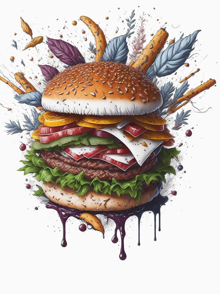 Burger Fast Food by HarshBrown
