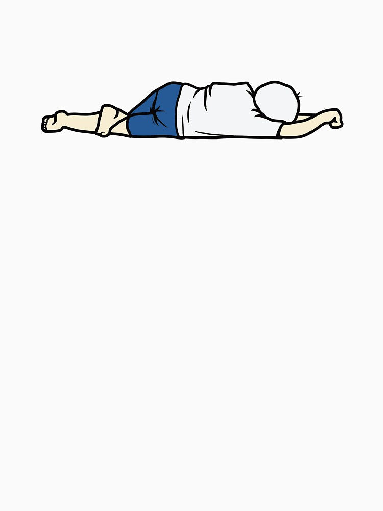 Lazy Person Illustration – Doing Nothing Pose by owl-eyes