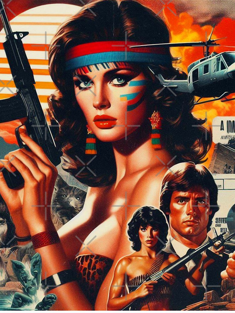 80s War Woman by PulpVintage