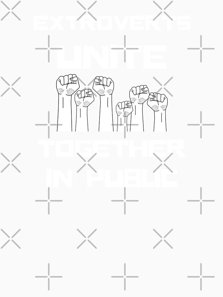 Extrovert unite together in public by Zilch-o