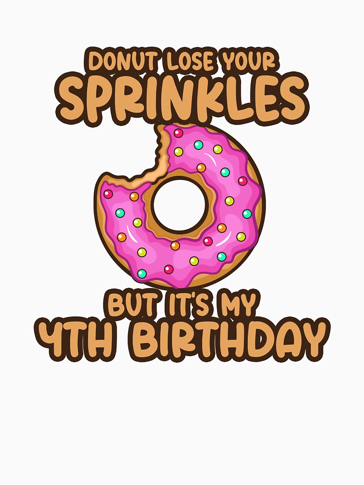 Donut Lose Your Sprinkles 4th Birthday by SwankyFine