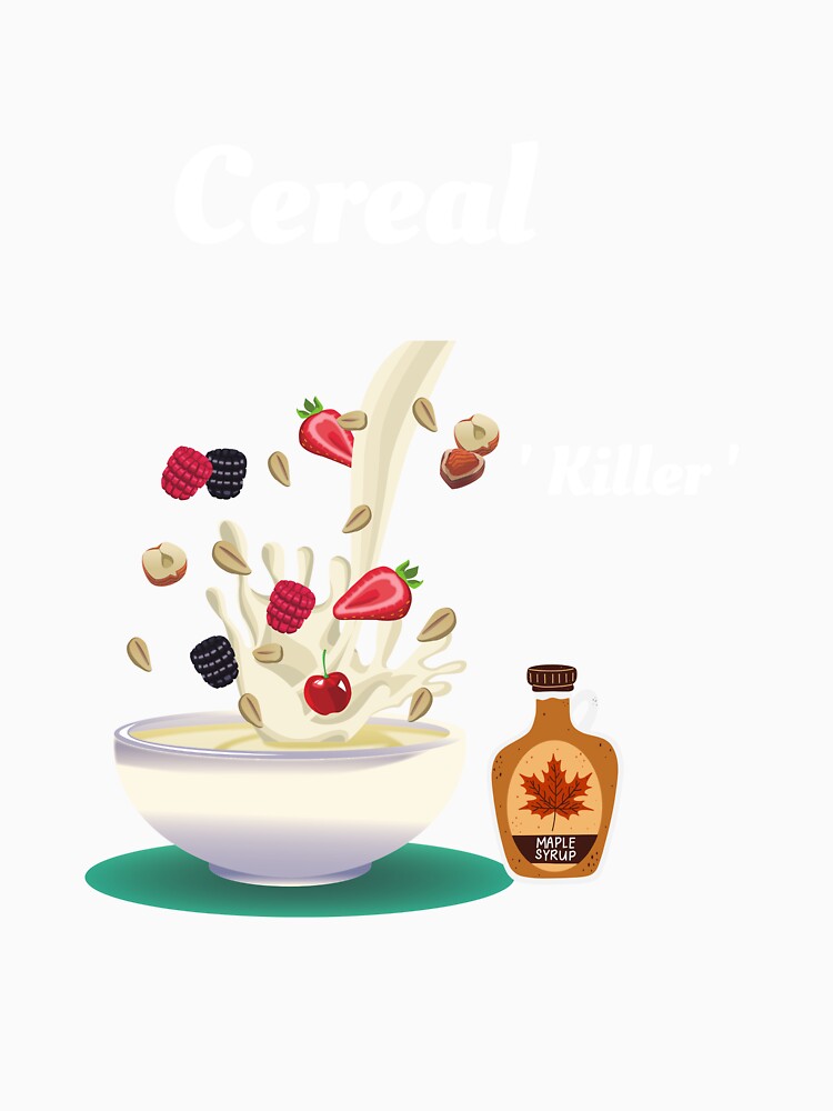 Cereal killer t shirt by WearNvibe