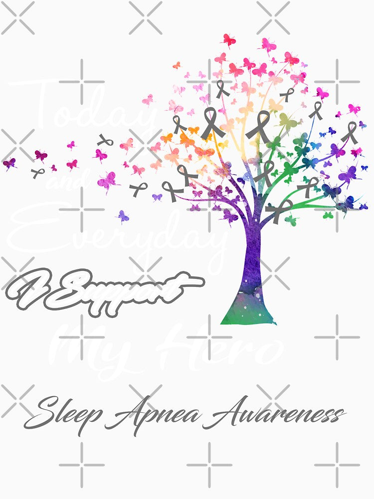 Sleep Apnea Awareness Today and Everyday I Support My Hero by ElizabethS809