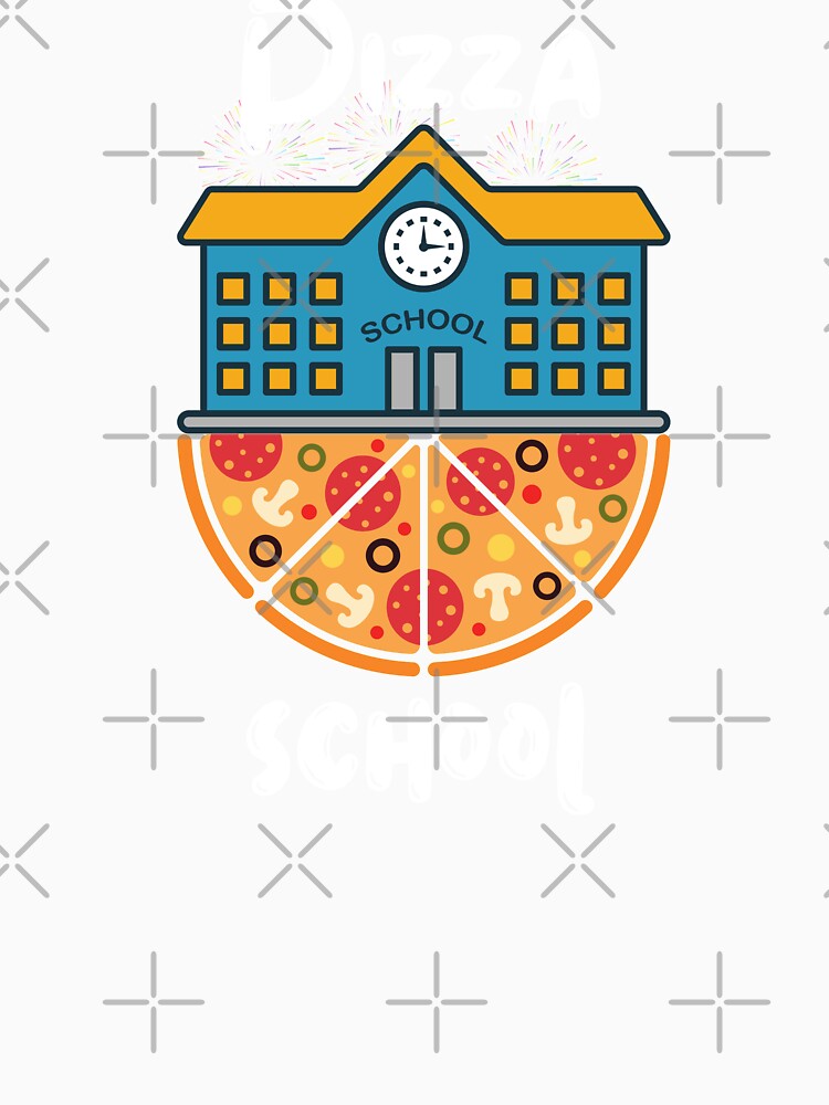 Funny Pizza school, pizza is life gifts by fra02