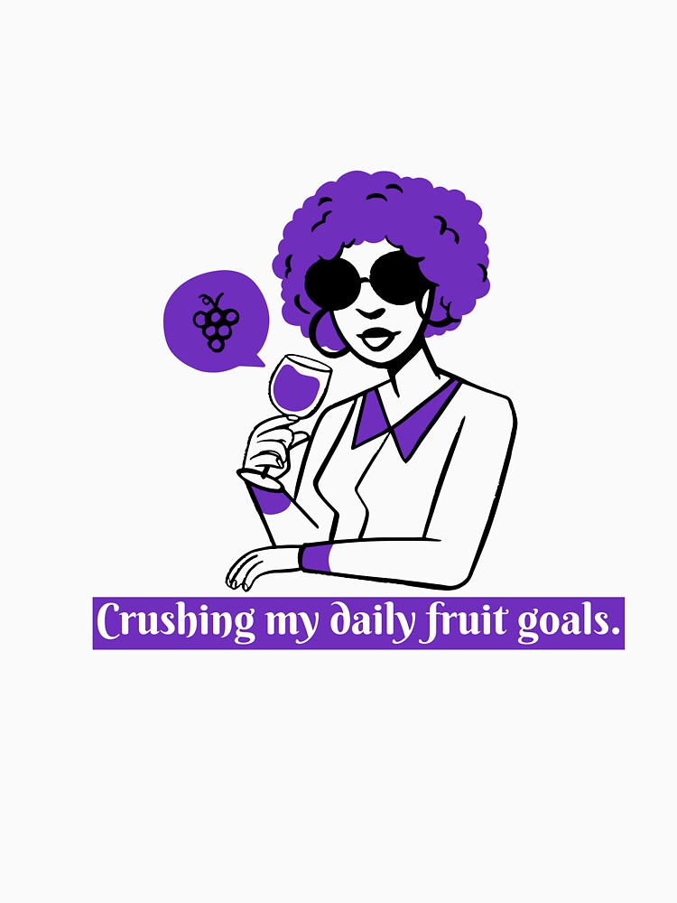 Crushing my daily fruit goals with wine by FireofJoy