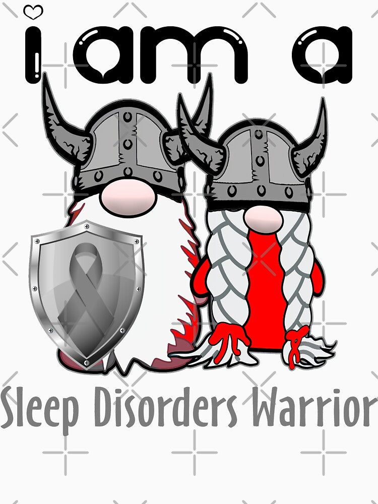 I Am A Sleep Disorders Warrior Support Sleep Disorders Fighter Gift by radianen